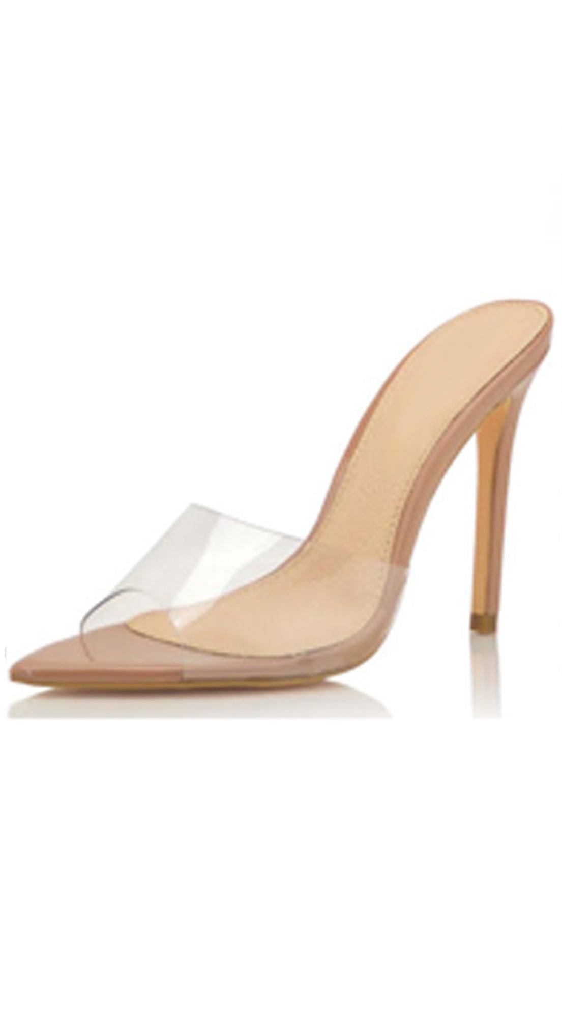 Gia Pointy Toe Heels - Mocha Beige