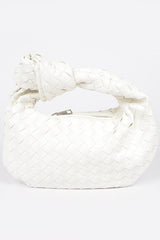 Mariana Faux Leather handbag - White