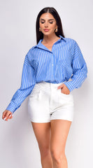 Manda Pleated Shorts - White