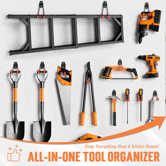 Heavy Duty Garage Storage Hooks – 20 Pack Wall Organizer