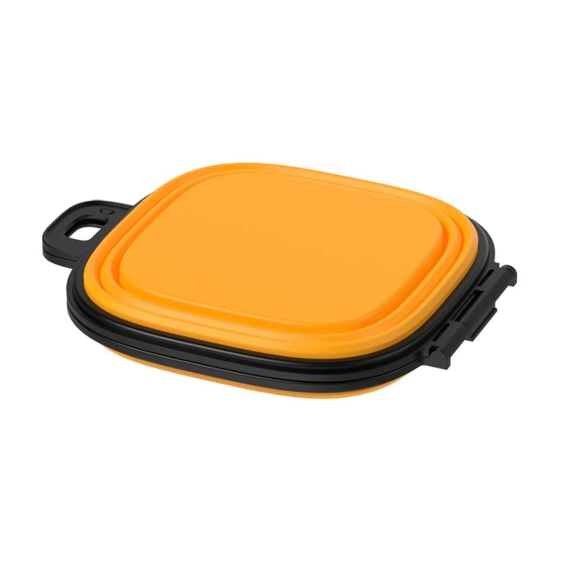 Foldable Silicone Pet Travel Bowl for Dogs and Cats, 2-in-1 Portable Food and Water Dish with Clip for Hiking Camping Walking Outdoor Adventures, Suitable for Cats and Dogs