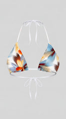 Lyssara Floral Print Bikini Set - Blue Multi