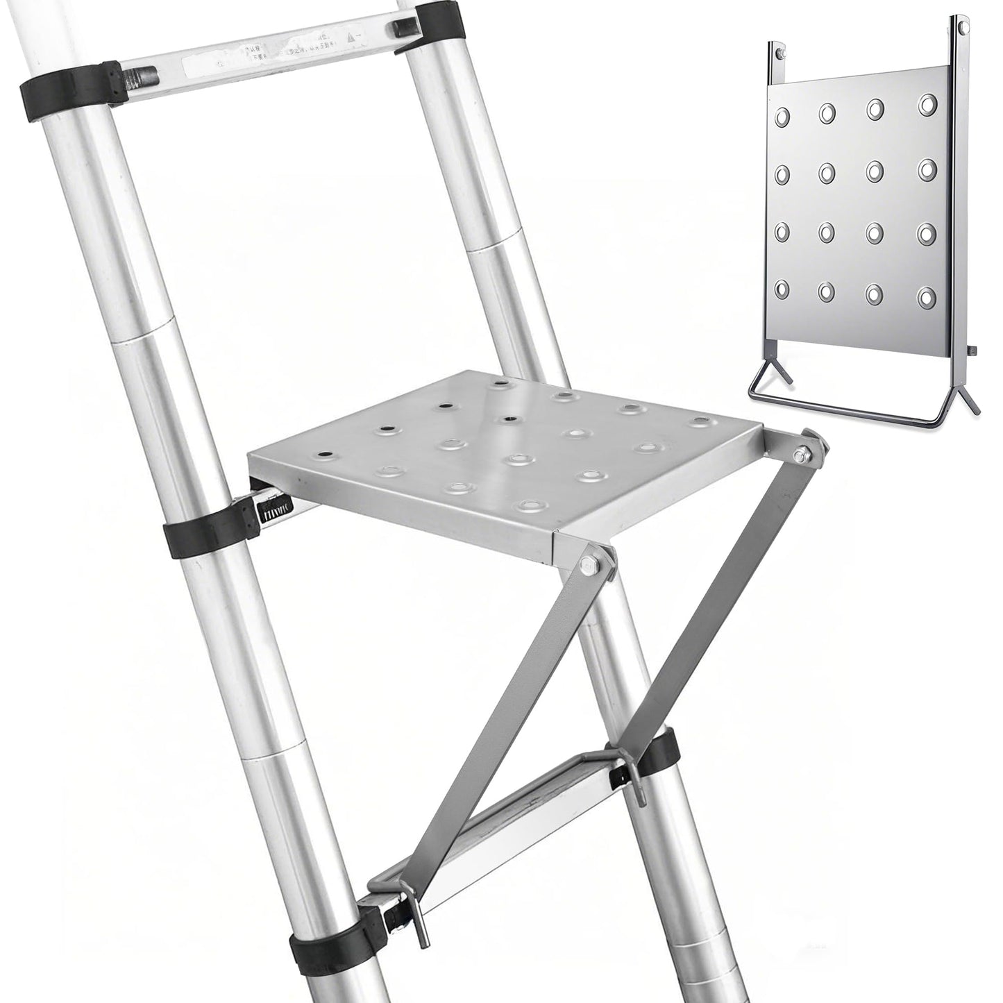 Ladder Work Platform with Tool Tray