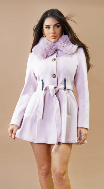 Elysian Coat - Pink