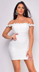 Lynx White Mini Dress