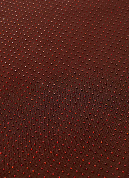Hot Sequins Maxi Dress - Chocolate