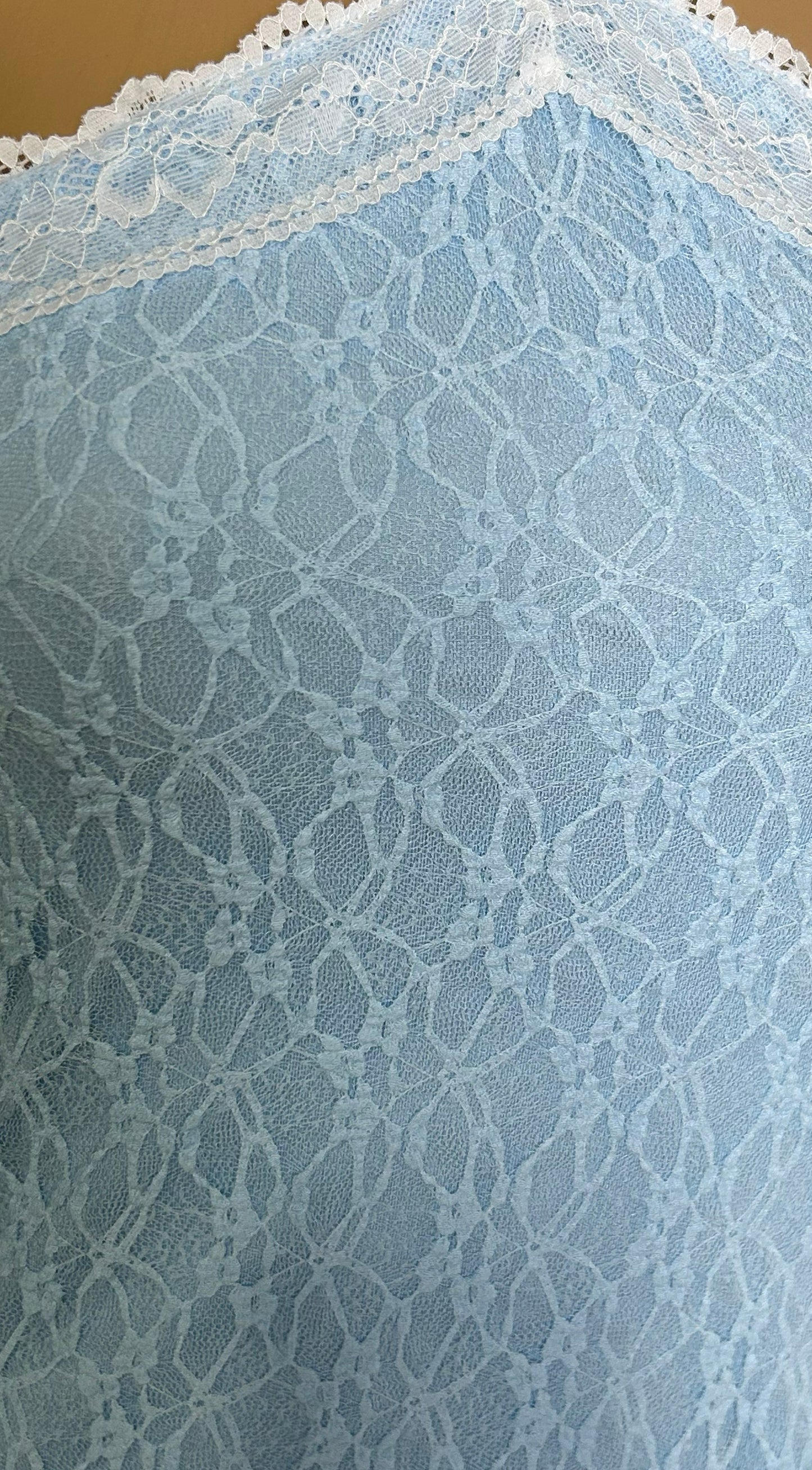 Elarie Lace Mini Dress - Blue