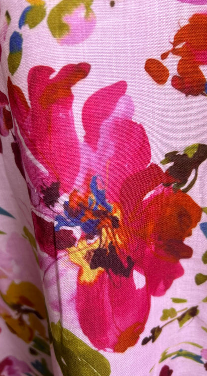 Floréa Bodice Floral Maxi Dress - Pink