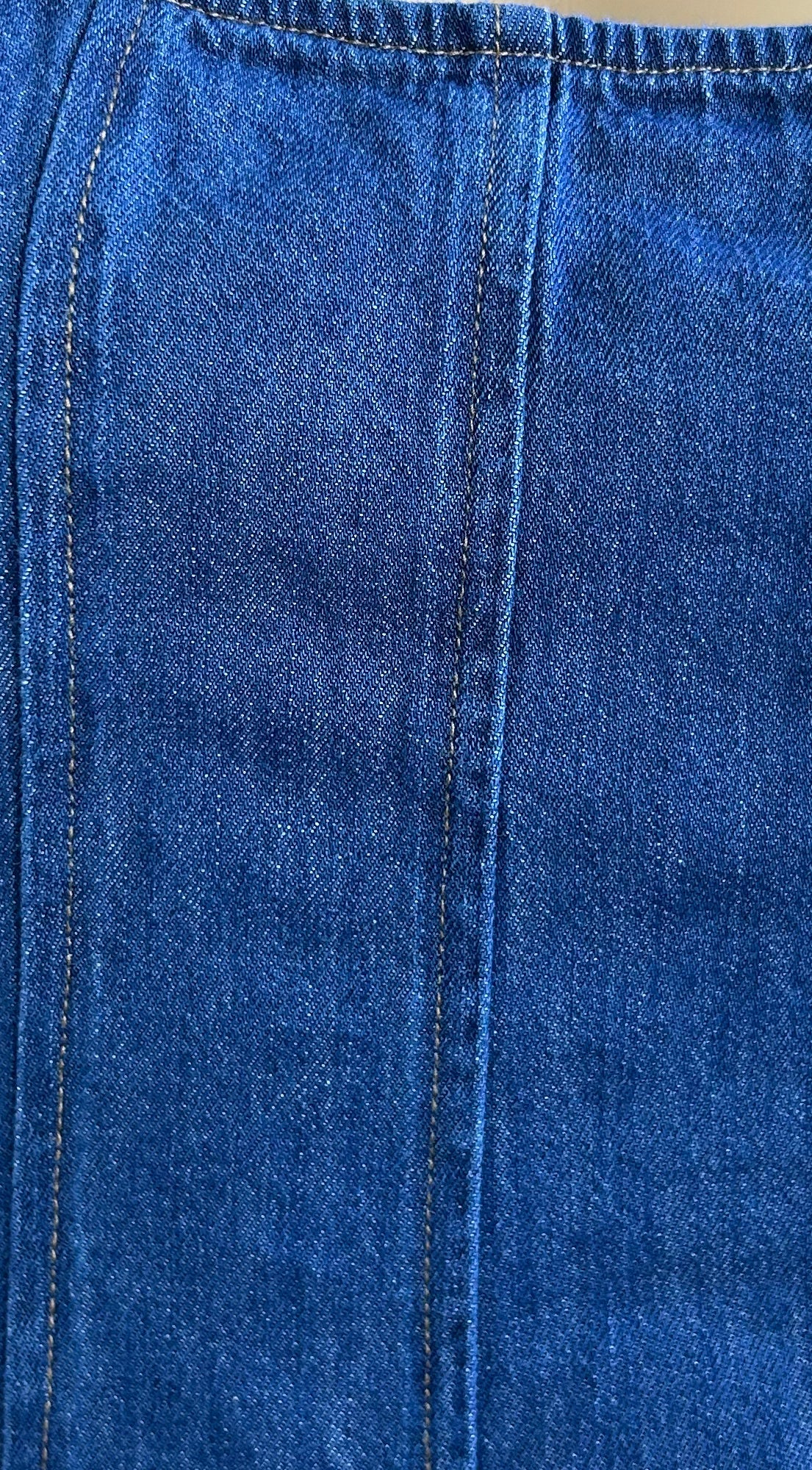 Denira Denim Midi Dress - Blue