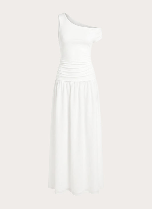 Liorae Maxi Dress - White