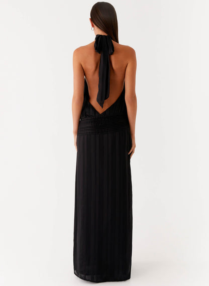 Willow Maxi Dress - Black