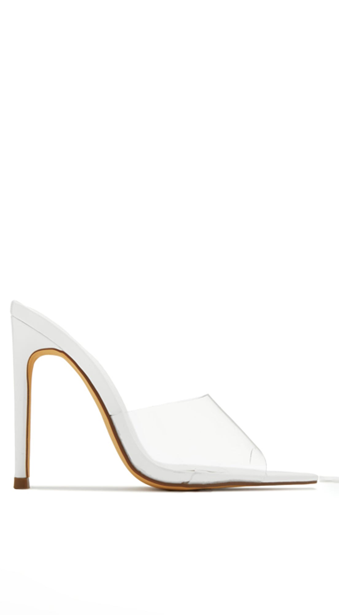 Gia Pointy Toe Heels - White