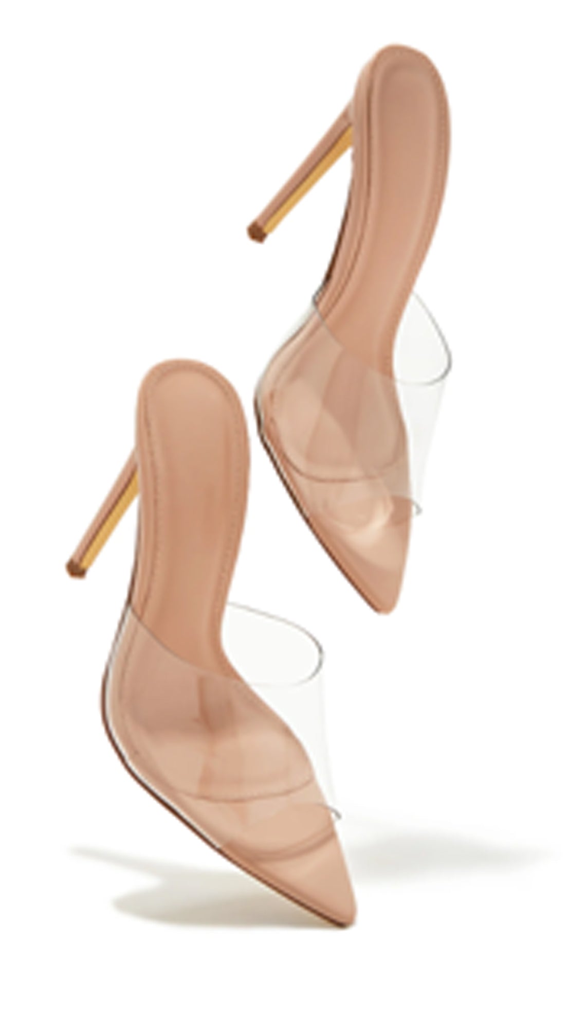 Gia Pointy Toe Heels - Mocha Beige